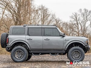 Ford Bronco Front Bumper - Full Width w/ 20" Black Series White DRL and White DRL Cubes Ford Bronco Front Bumper - Full Width w/ 20" Black Series White DRL and White DRL Cubes